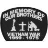 In Memory Of Our Brothers Vietnam War Patch | US Military Vietnam Veteran Patches