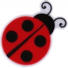 Lady Bug Iron On Patch