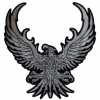 Large Silver Eagle Patch