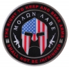 Molon Labe 2nd Amendment Large Back Patch | Embroidered Patches