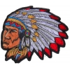 Native American Indian Head Dress Patch