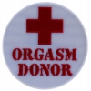 Orgasm Donor Red Cross Patch