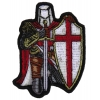 Red Knight Crusader Patch Mini Size