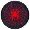 Red Spider And Web Patch | Embroidered Patches