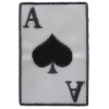 Reflective Ace Of Spades Patch | US Military Veteran Patches