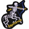 Sagittarius Skull Zodiac Sign Patch