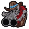 Shotgun Willy Skull Patch Small | Skull Patches