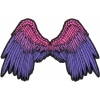 Small Beautiful Angel Wings Pink Patch | Embroidered Patches