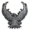 Small Silver Eagle Patch