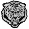 Small White Baron Tiger Patch | Embroidered Patches