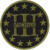 Three Percenter Oathkeeper Round Patch Green | Embroidered Patches