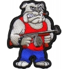 Tommy Gun Bulldog Patch