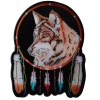 Wolf And Feathers Large Back Patch | Embroidered Patches