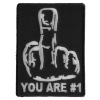 You Are No 1 Middle Finger Patch | Embroidered Patches