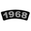 1968 Year Patch