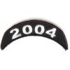 2004 Upper Rocker Patch In Black White