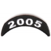 2005 Upper Rocker Patch In Black White