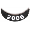 2006 Lower Rocker Patch In Black White