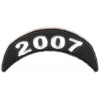 2007 Upper Rocker Patch In Black White