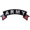 Army Large US Flag Rocker Patch