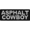 Asphalt Cowboy Biker Patch