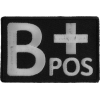 B POSITIVE Blood ID Patch