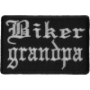 Biker Grandpa Patch In Old English