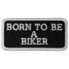 Born To Be A Biker Patch | Embroidered Patches