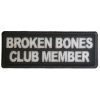 Broken Bones Club Member Patch