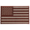 Brown Subdued American Flag Patch