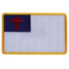 Christian Flag Small Patch | Embroidered Patches