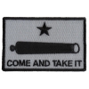 Come And Take It Cannon Star Patch