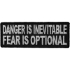 Danger Is Inevitable Fear Is Optional Patch