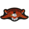 Daytona 2016 Orange Eagle Patch For Daytona Bike Week