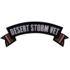 Desert Storm Rocker Patch With Flags | US Military Veteran Patches