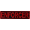 Enforcer Patch In Red 3.5 Inches