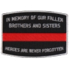 Fallen Firefighter Memorial Patch | Embroidered Patches