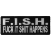 Fish Fuck It Shit Happens Patch