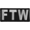 Ftw Patch Block Letters | Embroidered Patches