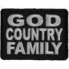 God Country Family Small Patch | Embroidered Patches