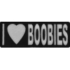 I Love Boobies Fun Patch | Embroidered Patches