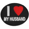 I Love My Husband Patch | Embroidered Patches