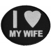 I Love My Wife Patch | Embroidered Patches