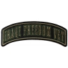 Iraqi Freedom Vet Rocker Small Patch | US Military Veteran Patches