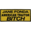 Jane Fonda American Traitor Bitch Patch | US Military Veteran Patches