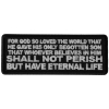 John 3 16 Quote Patch