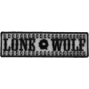 Lone Wolf Patch With Bullets | Embroidered Patches