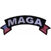 MAGA US Flag Rocker Patch