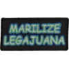 Marilize Legajuana Funny Pot Smokers Patch | Embroidered Pot Patches