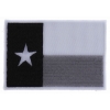 Monochrome Texas Flag Patch